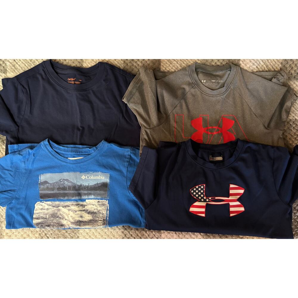 Lot of 4 Boys Size Small T- shirts